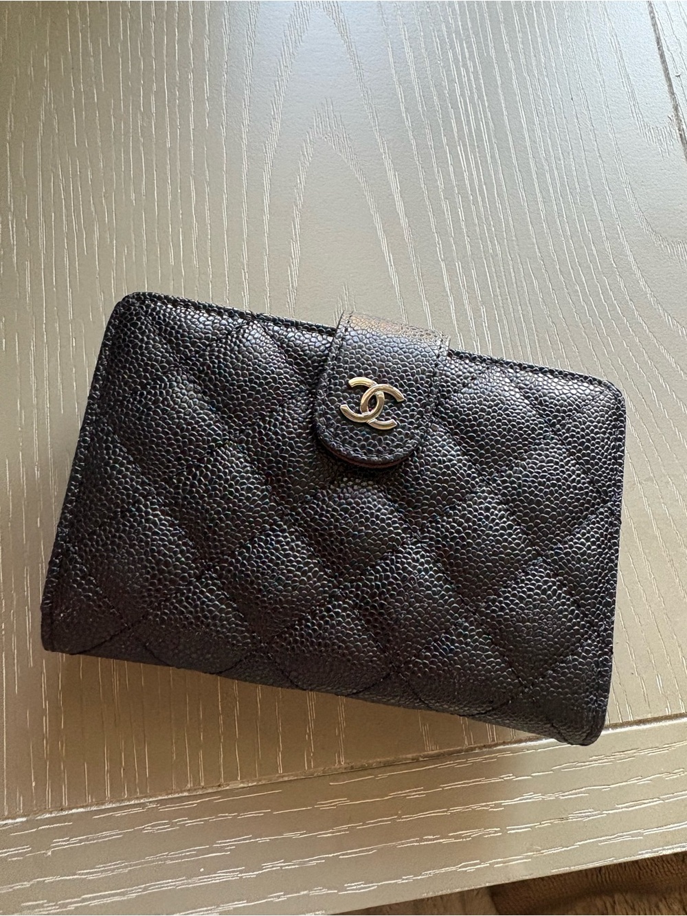 FASHION Black Caviar with Silver Hardware Wallet - Picture 15 of 15